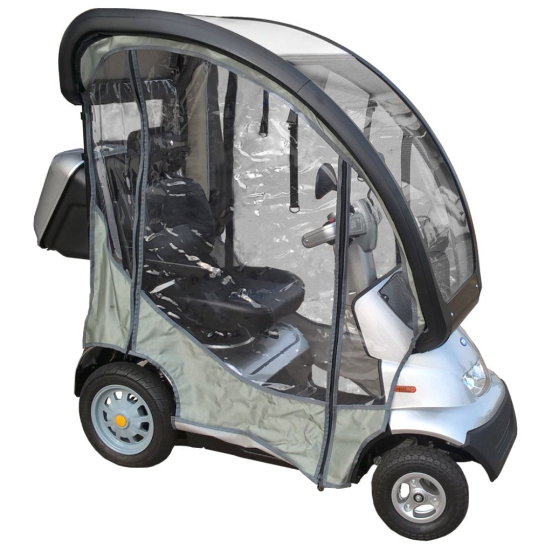 Breeze S4 Solid Canopy & Sides - MobilityCo
