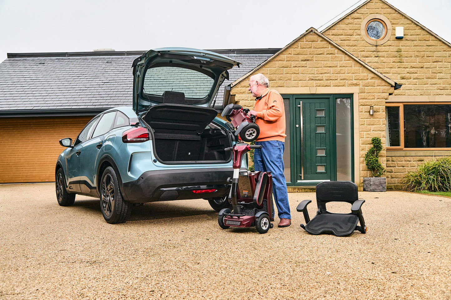 Connex Autofold Mobility Scooter - MobilityCo