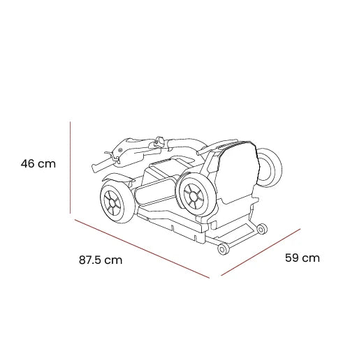 Connex Autofold Mobility Scooter - MobilityCo