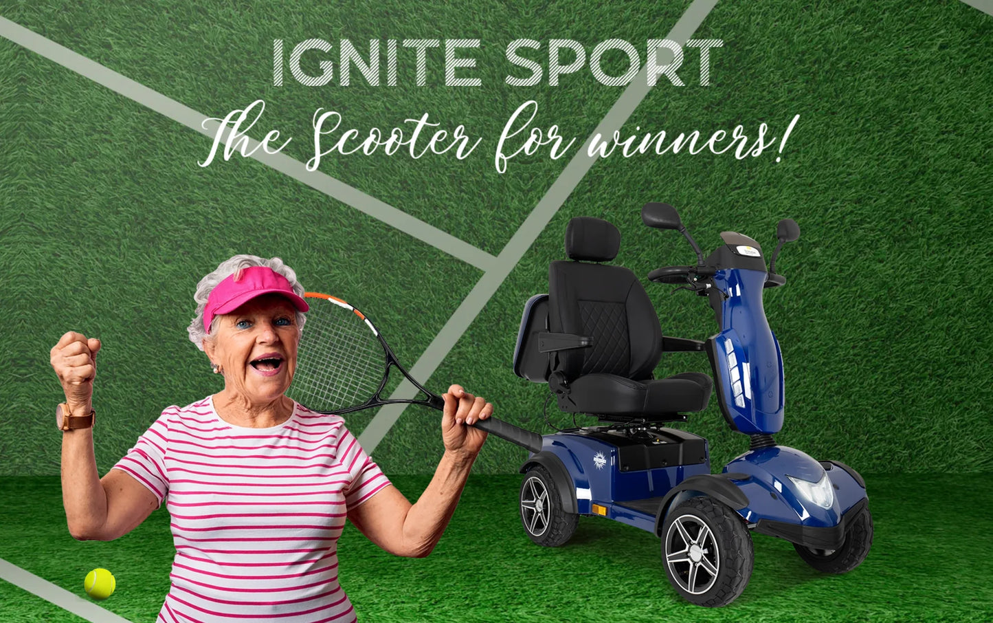 Ignite Sport 8 mph Mobility Scooter