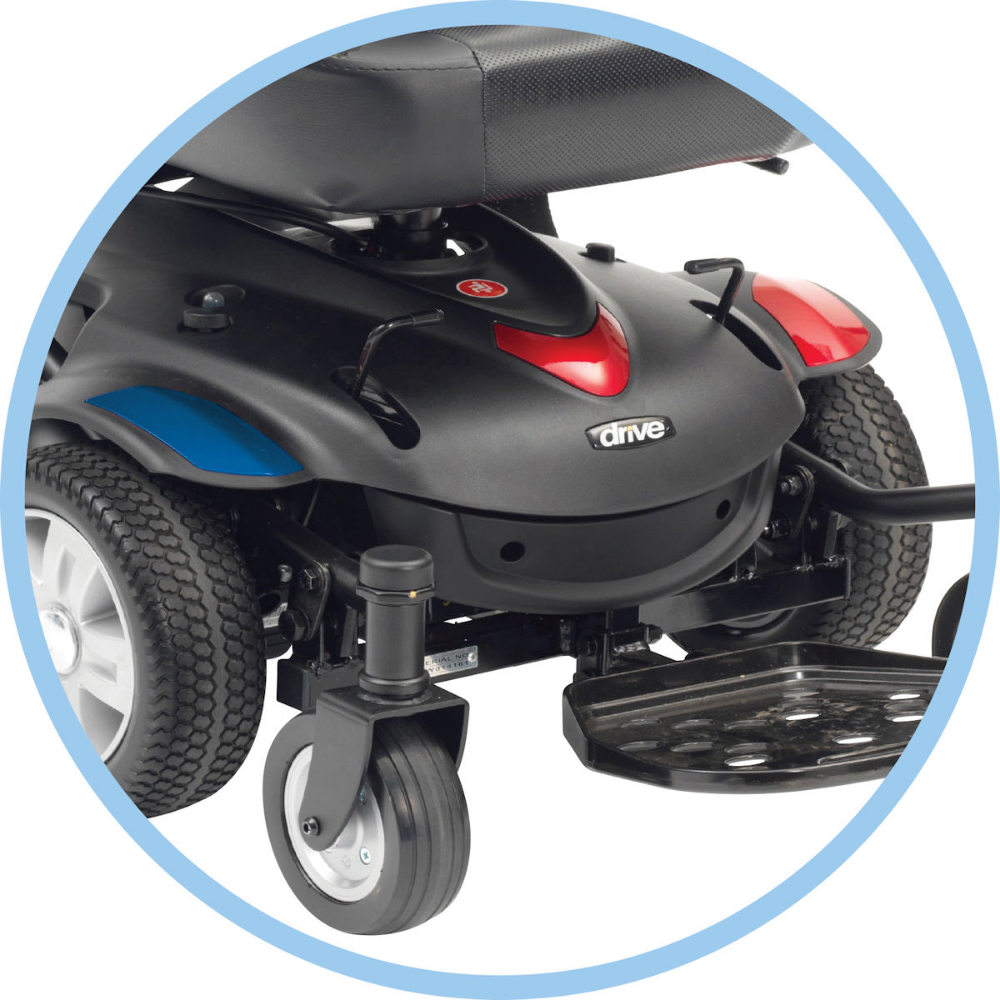 Titan AXS Mid Wheel Powerchair - MobilityCo