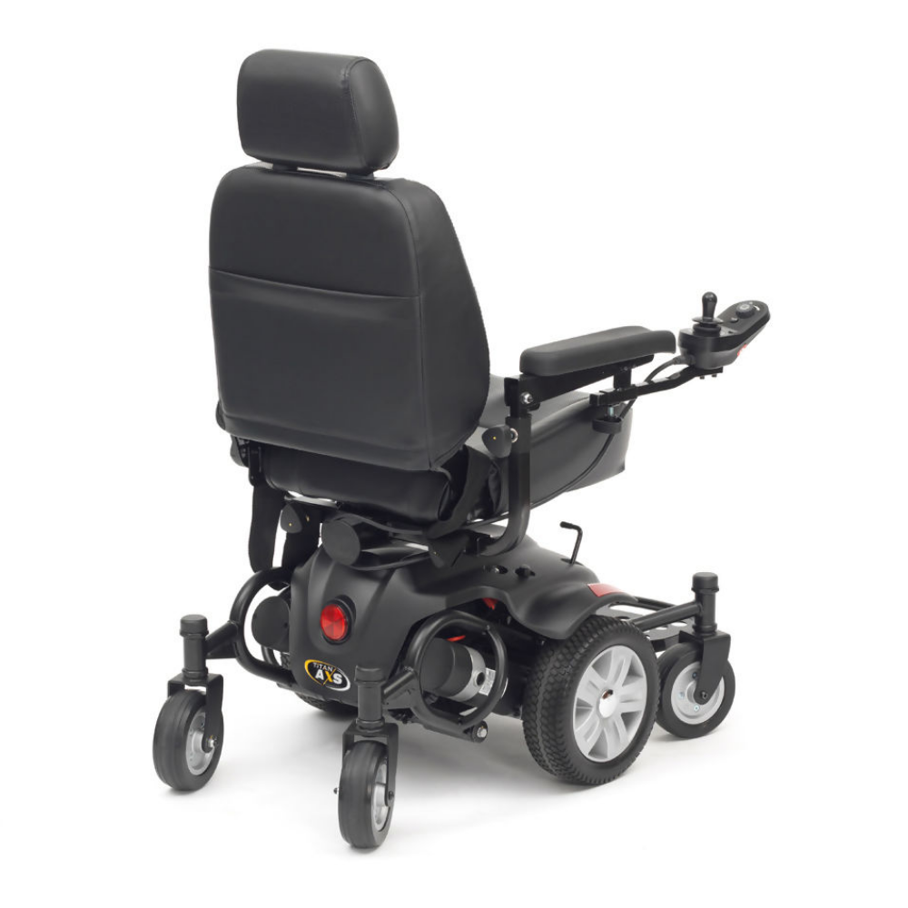 Titan AXS Mid Wheel Powerchair - MobilityCo