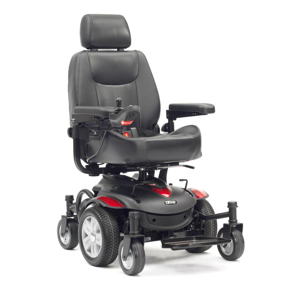 Titan AXS Mid Wheel Powerchair - MobilityCo