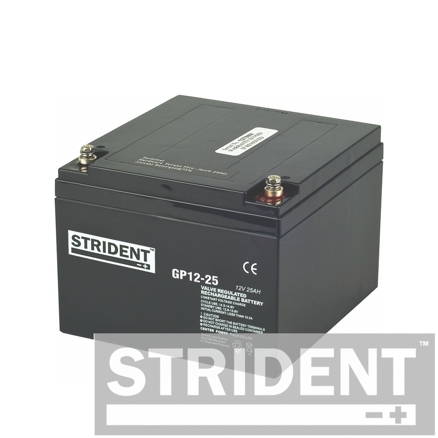 12V 25Ah AGM Battery - MobilityCo