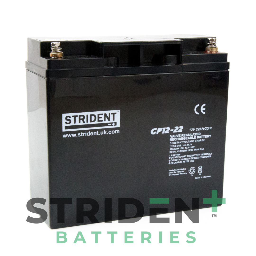 12V 22Ah AGM Battery - MobilityCo