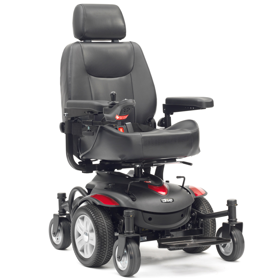 Titan AXS Mid Wheel Powerchair - MobilityCo
