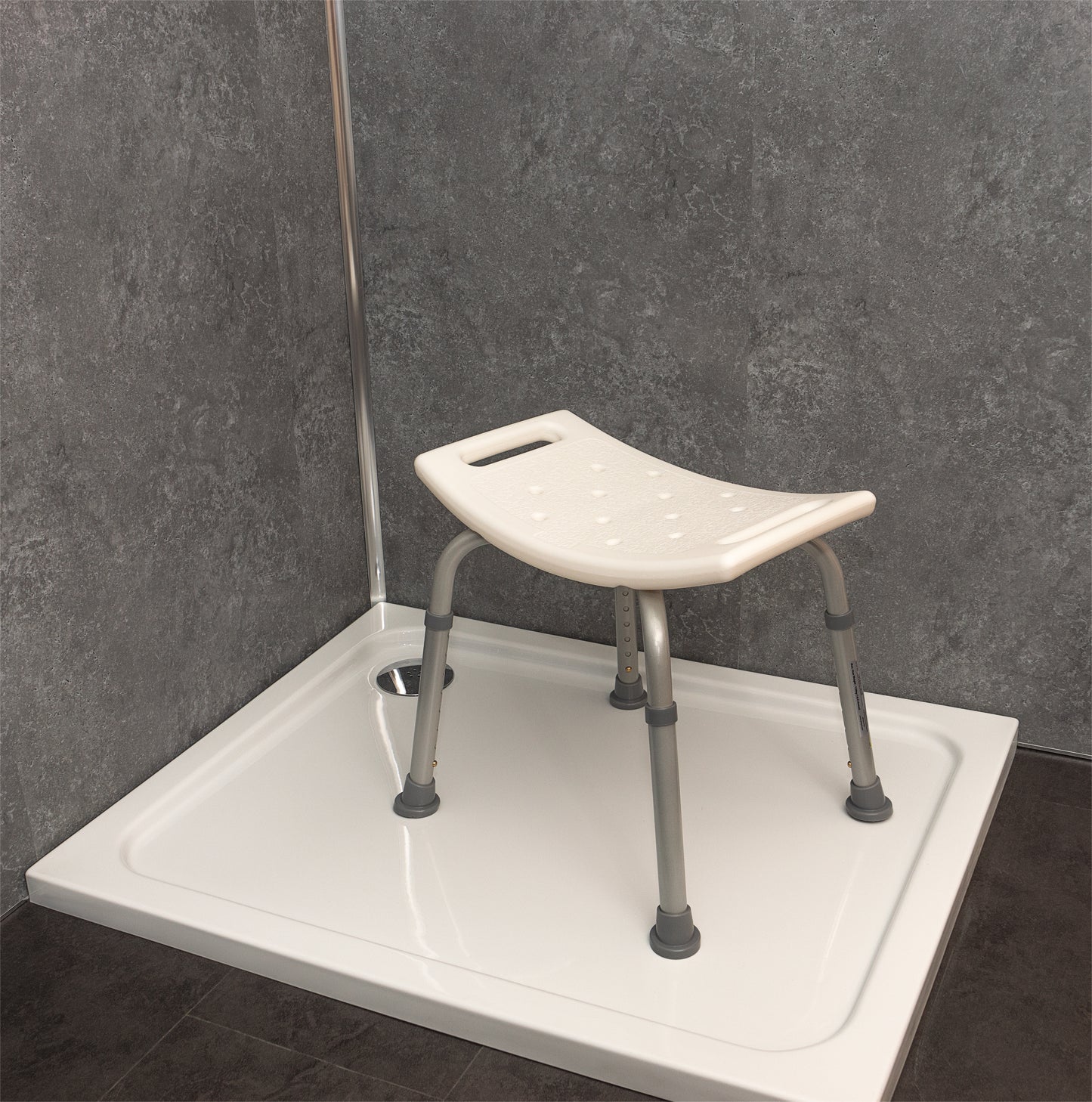 Curved Shower Stool - MobilityCo
