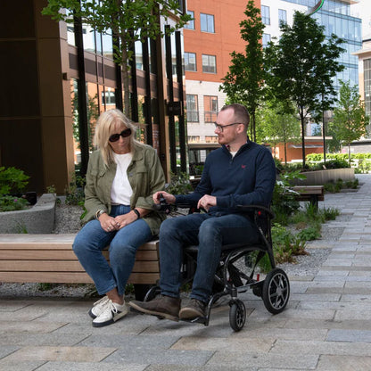 Aero Carbon Fibre Folding Powerchair