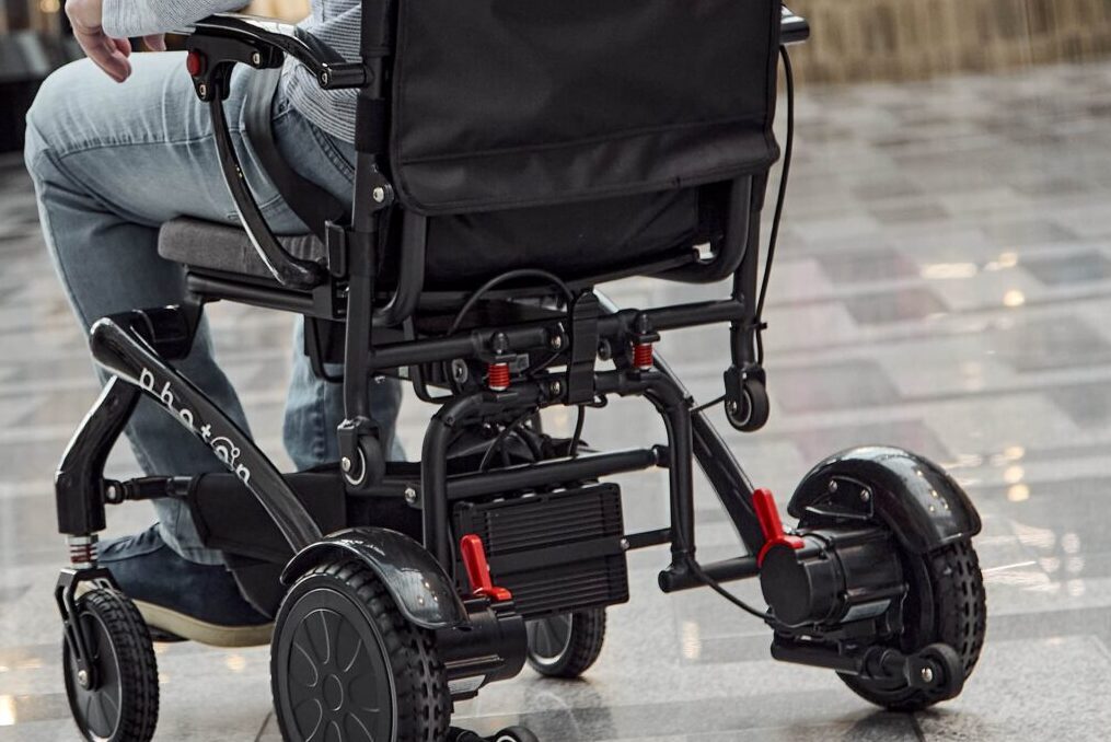 Photon Folding Electric Wheelchair - MobilityCo