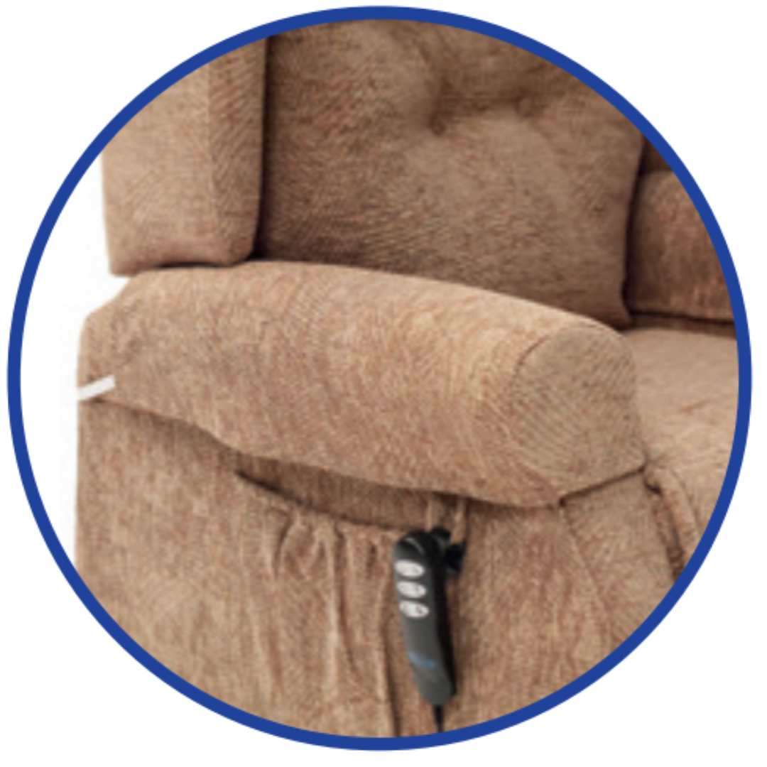 Pair of Arm Covers for Wilcare Chairs - MobilityCo
