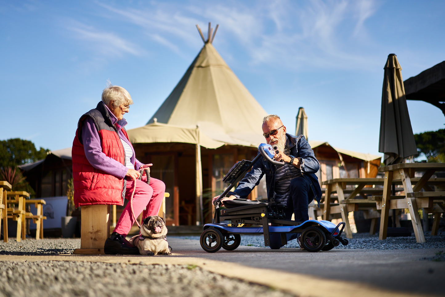 Atom Fold Folding Mobility Scooter