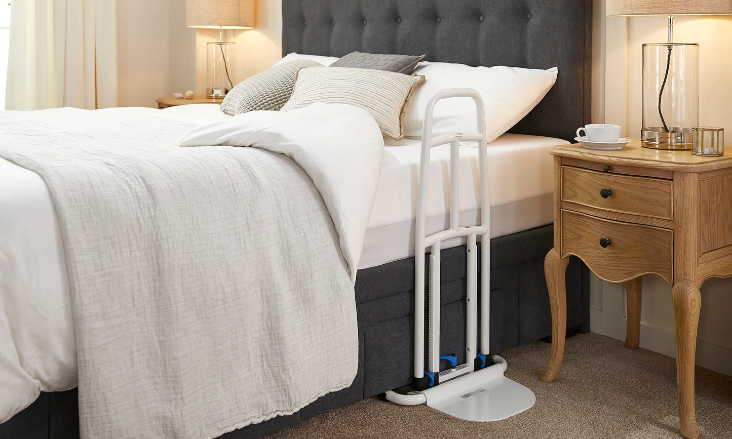 Easy-Rise Adjustable Bed Grab Rail