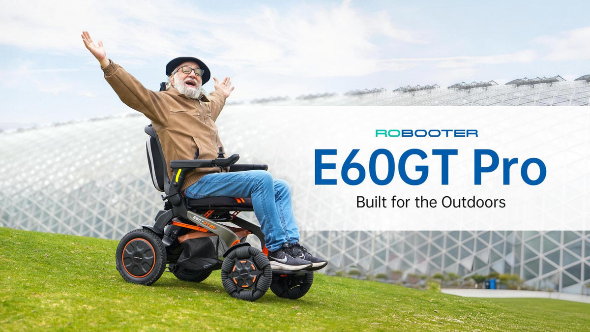 Robooter E60 Pro GT All Terrain Folding Powerchair