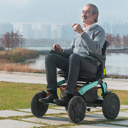 Robooter E60 Pro All Terrain Folding Powerchair - MobilityCo