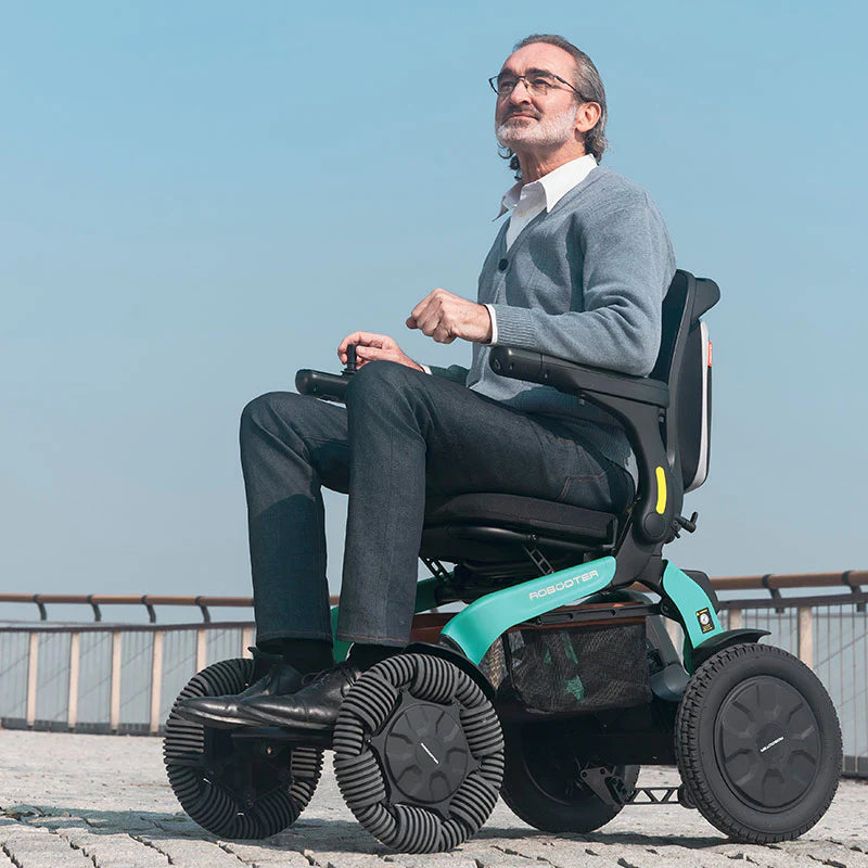 Robooter E60 Pro All Terrain Folding Powerchair - MobilityCo
