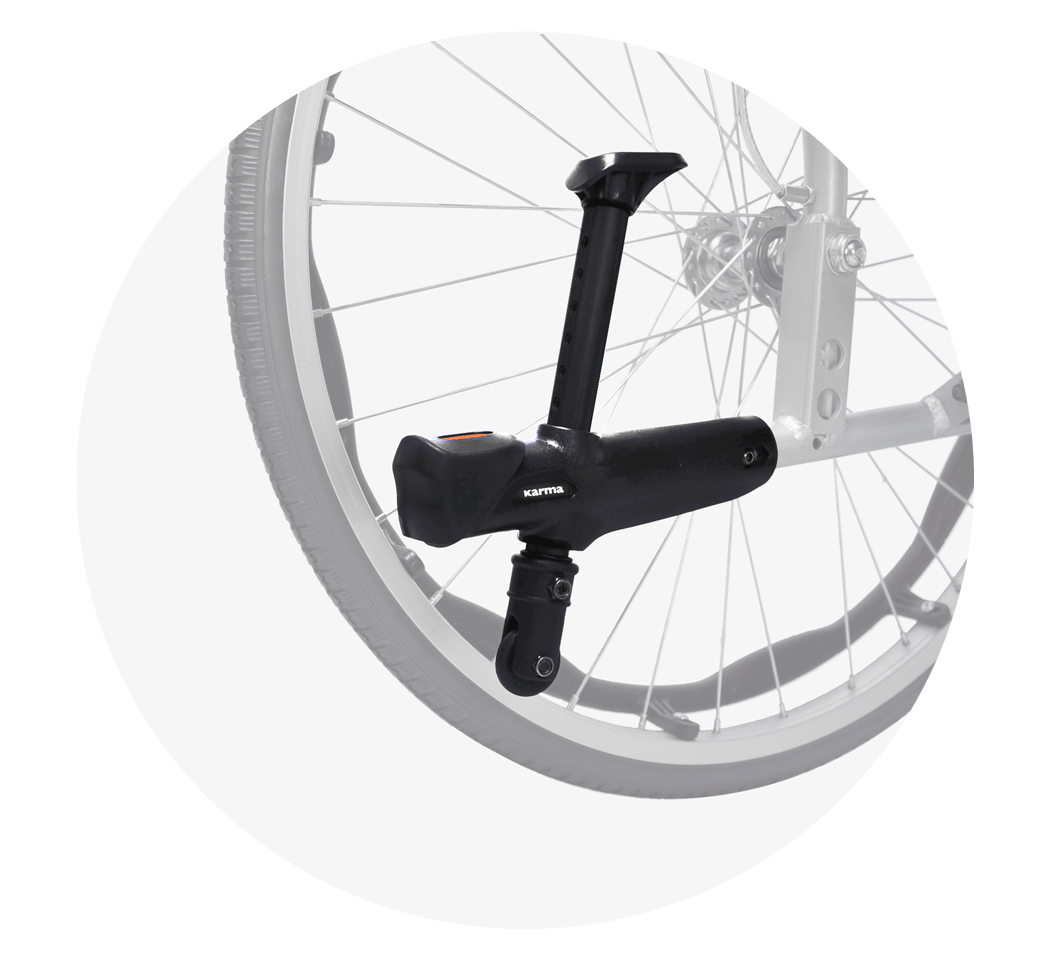 Ergo 3 Wheelchair Upgraded Anti Tippers (pair)