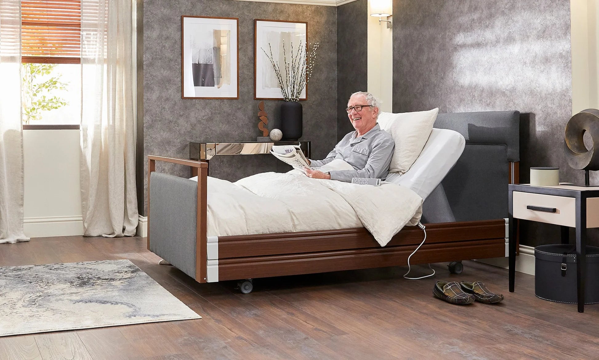 Signature Upholstered Profiling Bed - MobilityCo