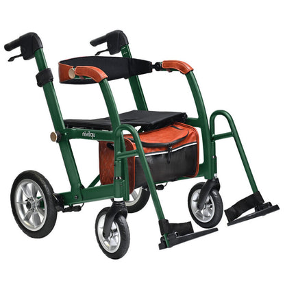 Uplivin Glide 2 In 1 Rollator & Wheelchair