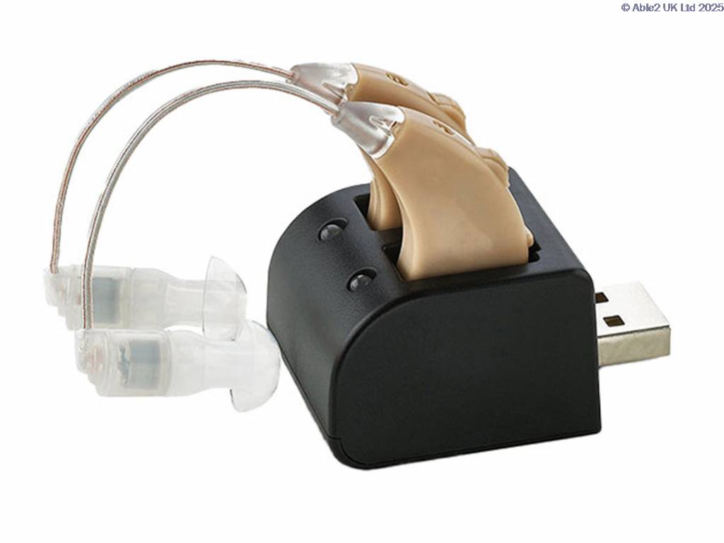 Twin Hearing Amplifier (Rechargeable)