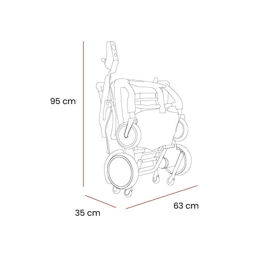 Photon Folding Electric Wheelchair - MobilityCo