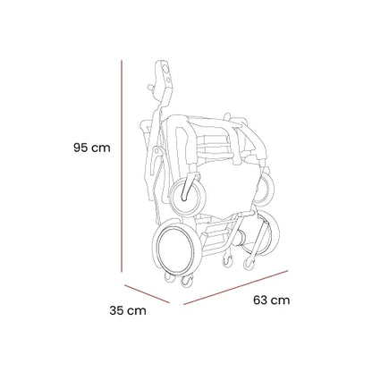 Photon Folding Electric Wheelchair - MobilityCo