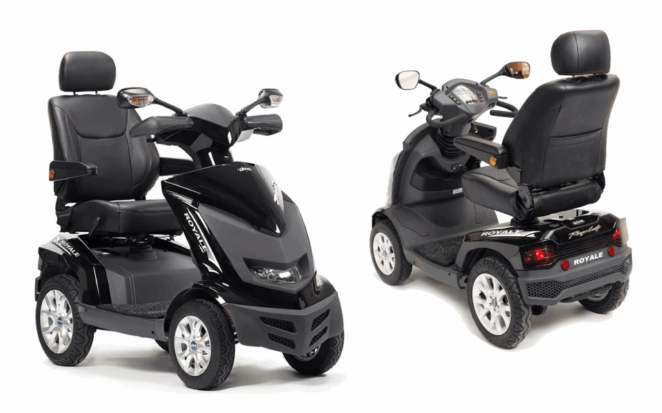 Royale 4 - 8 mph Mobility Scooter - MobilityCo