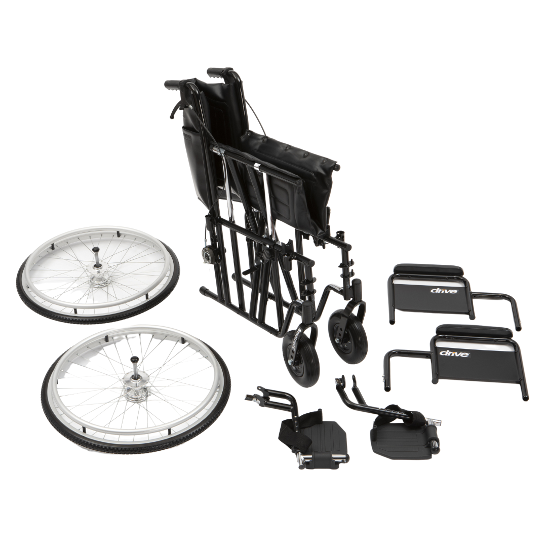 Sentra EC Bariatric Wheelchair - MobilityCo