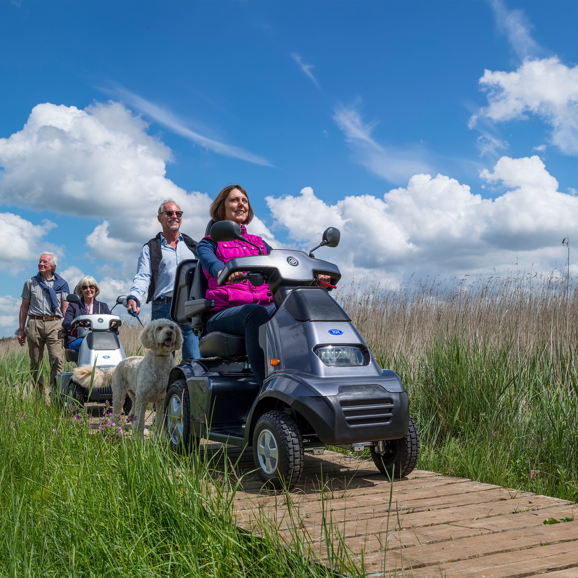 Breeze S4 GT 8 mph Mobility Scooter - MobilityCo
