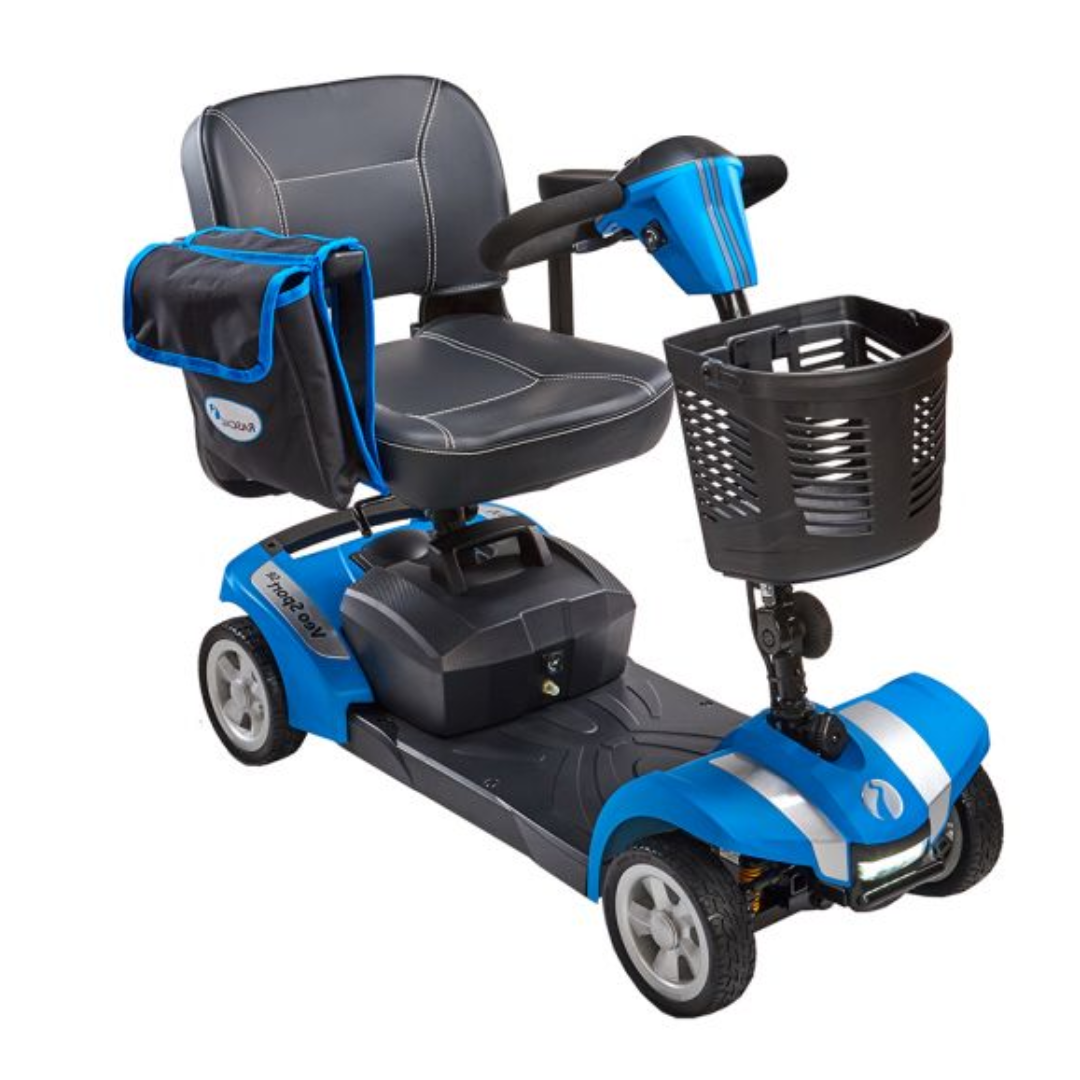 Showing Veo Sport Side on in blue