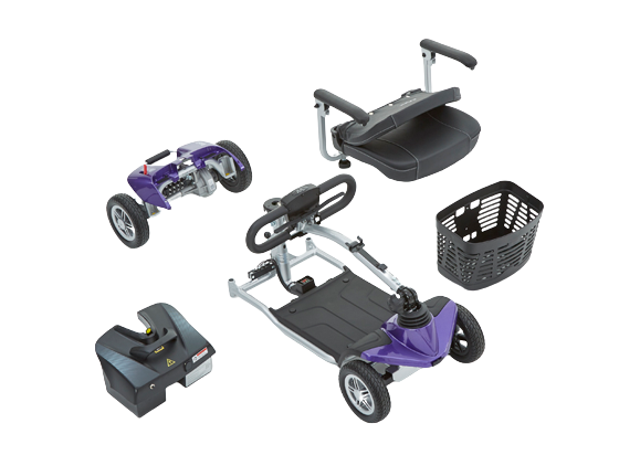Evolite - 4 mph Mobility Scooter - MobilityCo