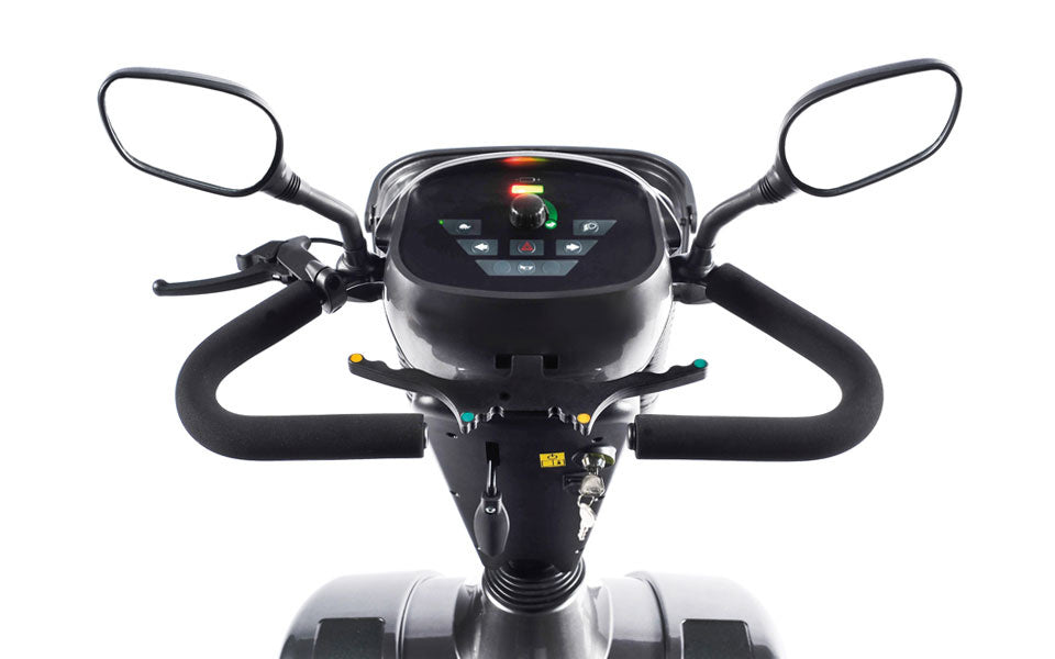 Sterling S700 - 8 mph Mobility Scooter Black - MobilityCo