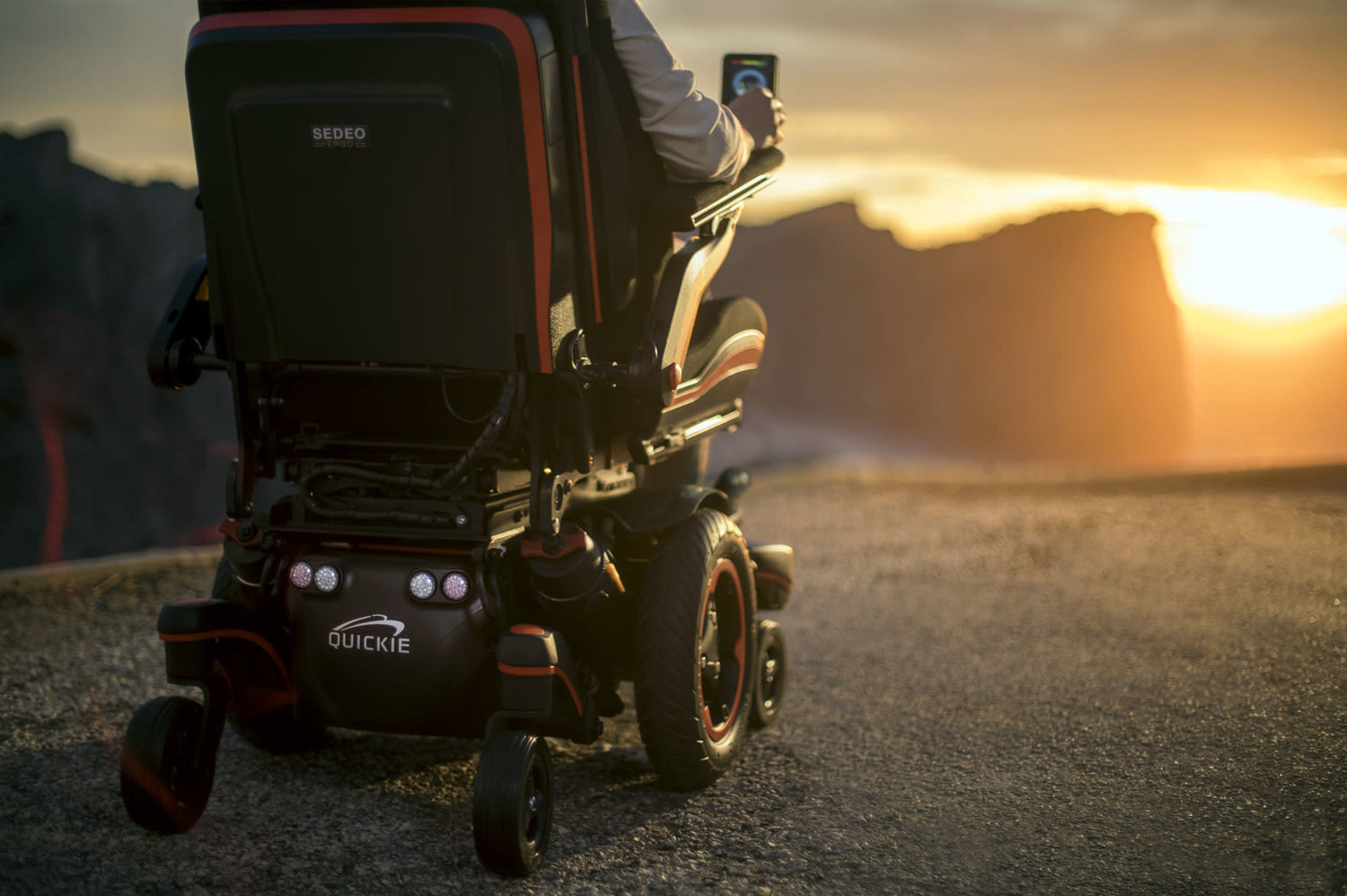 Quickie Q700 M Sedeo Pro Mid Wheel Powered Wheelchair - MobilityCo