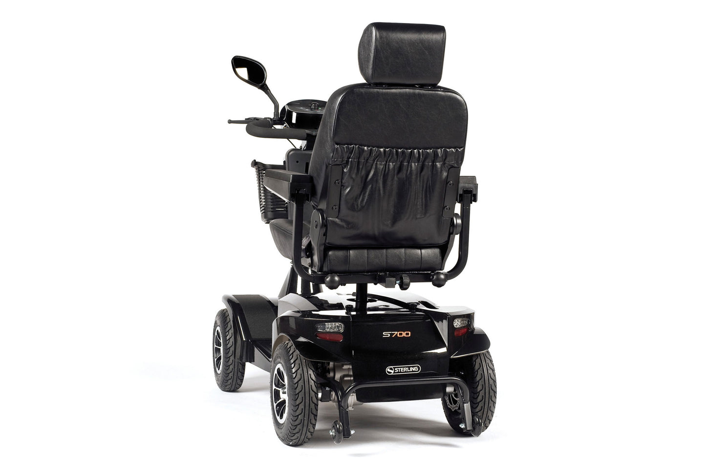 Sterling S700 - 8 mph Mobility Scooter Black - MobilityCo