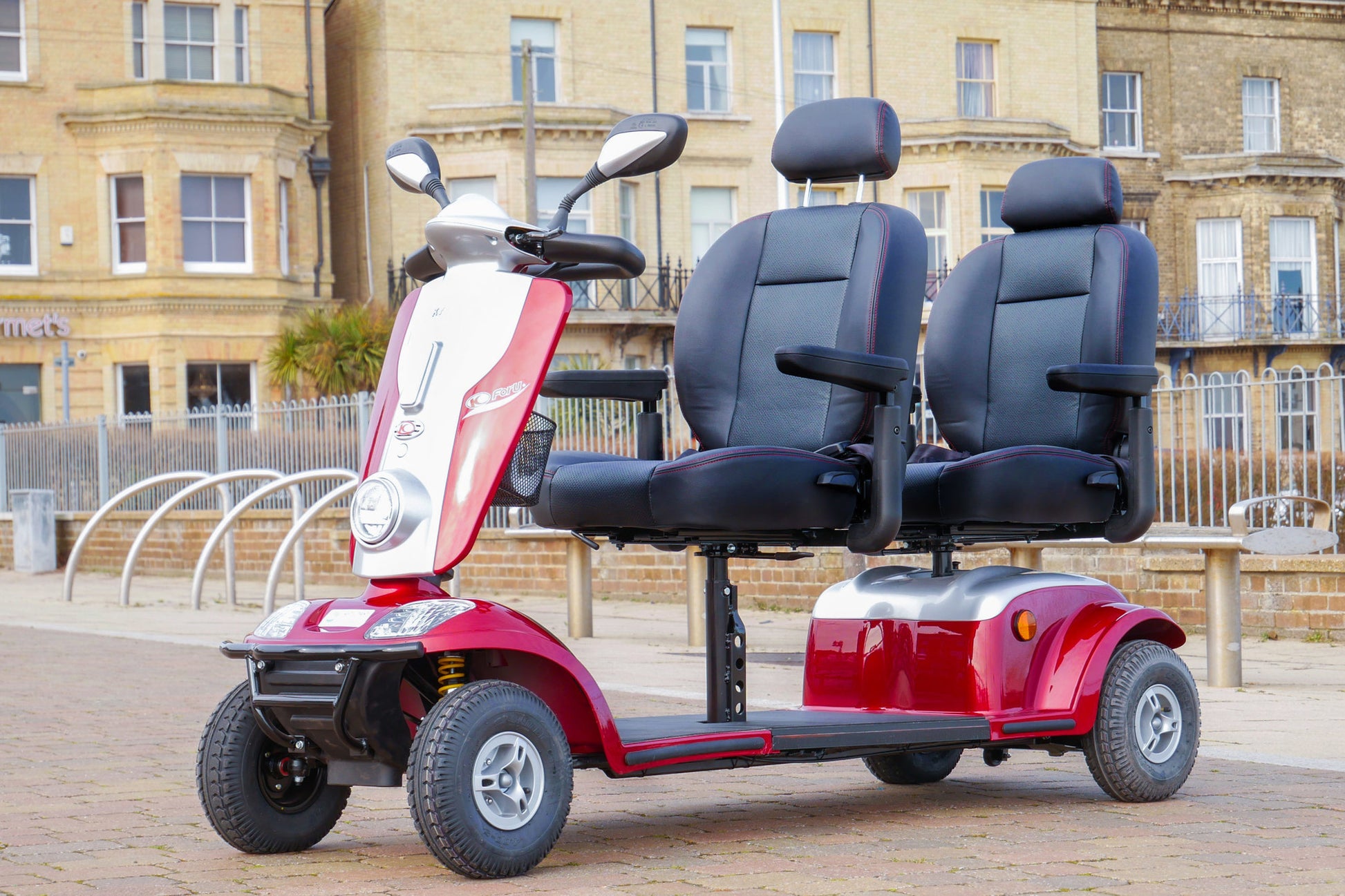 Tandem 8 mph Mobility Scooter - MobilityCo