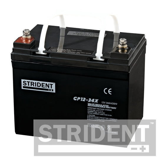 12V 34Ah AGM Battery - MobilityCo