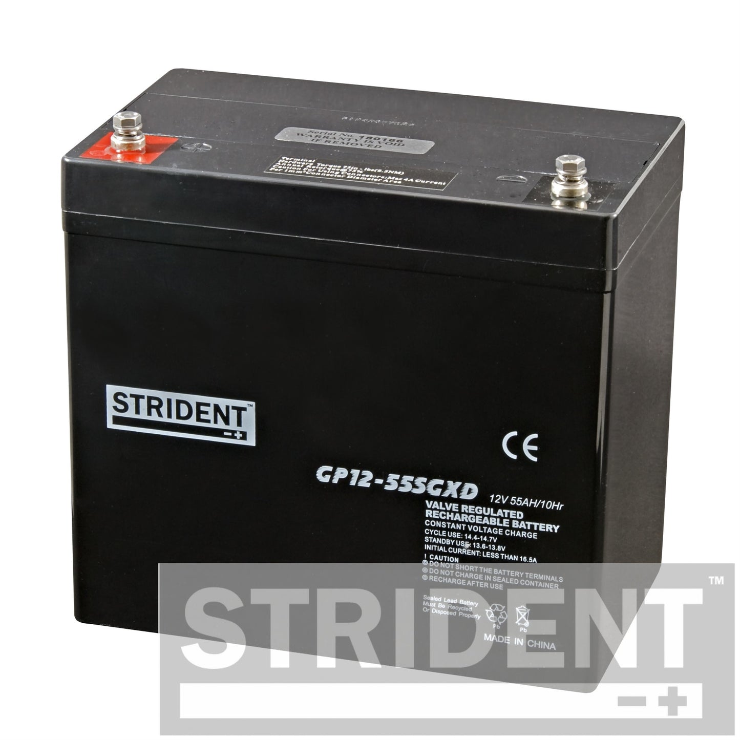 12V 55Ah AGM Battery