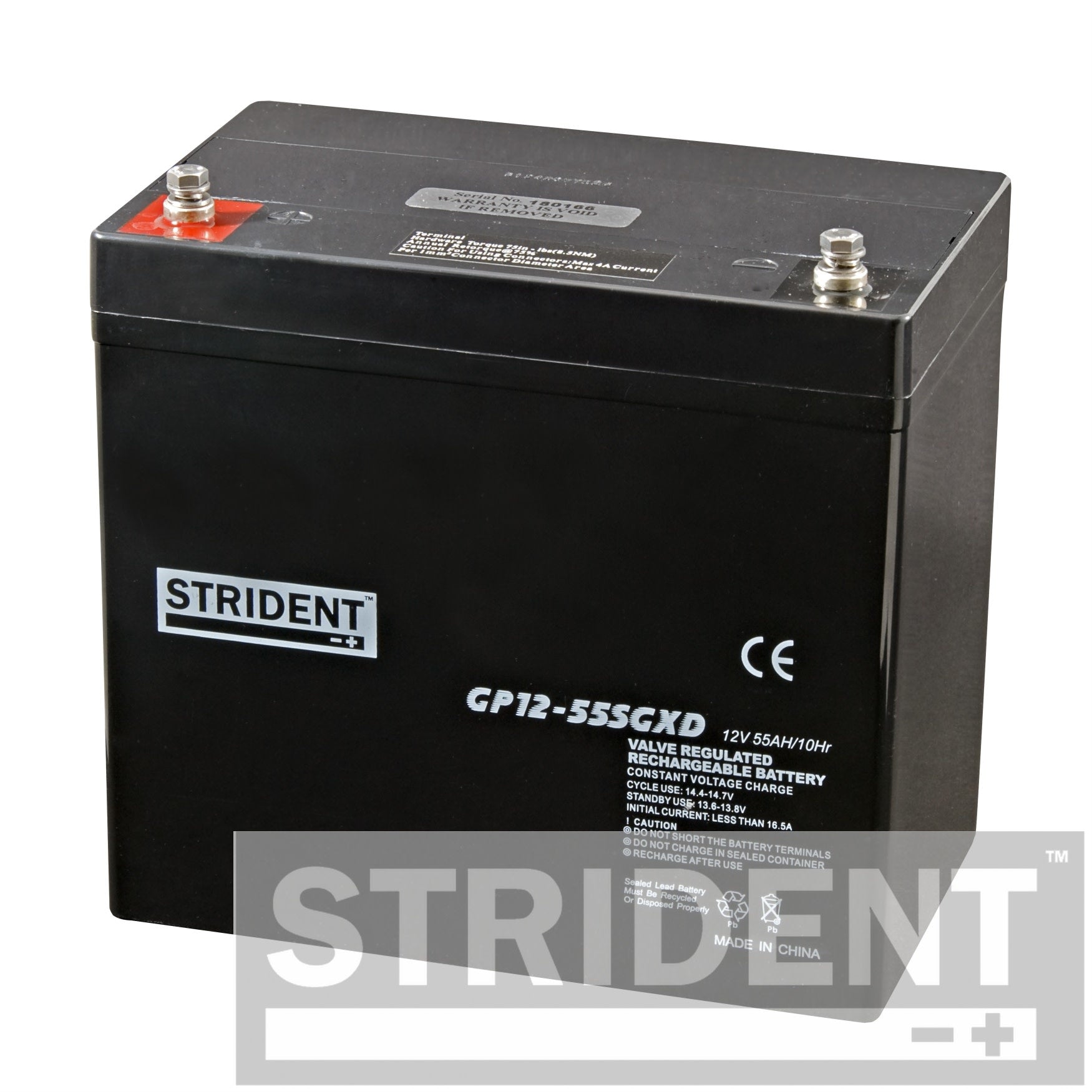 12V 55Ah AGM Battery - MobilityCo