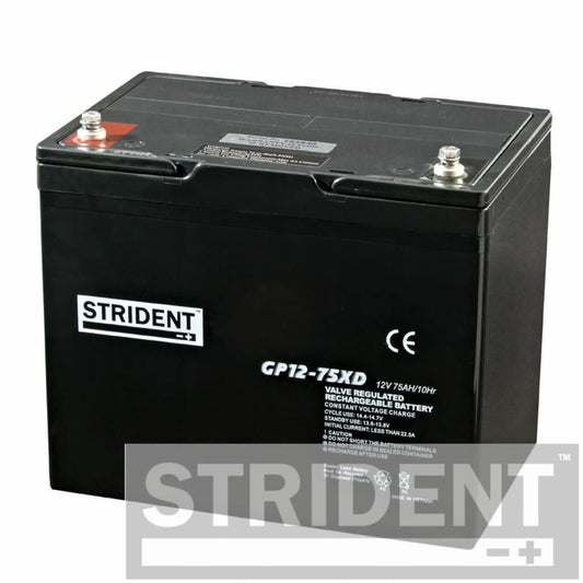 12V 75Ah AGM Battery - MobilityCo