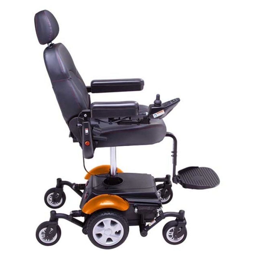 Ryley Seat Lift Mid Wheel Powerchair - MobilityCo