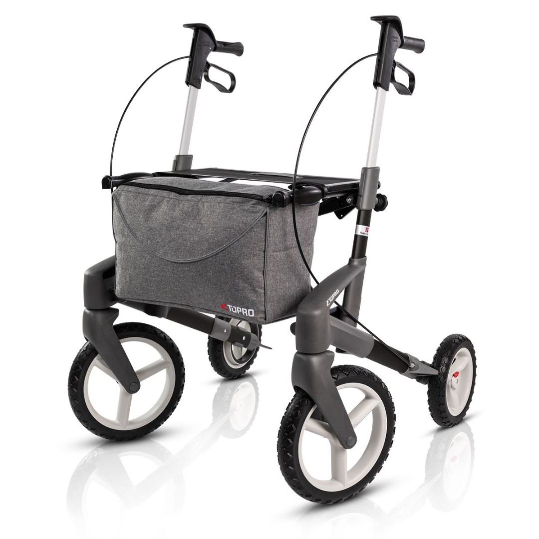 Olympos ATR, with Off Road Wheels Rollator - MobilityCo