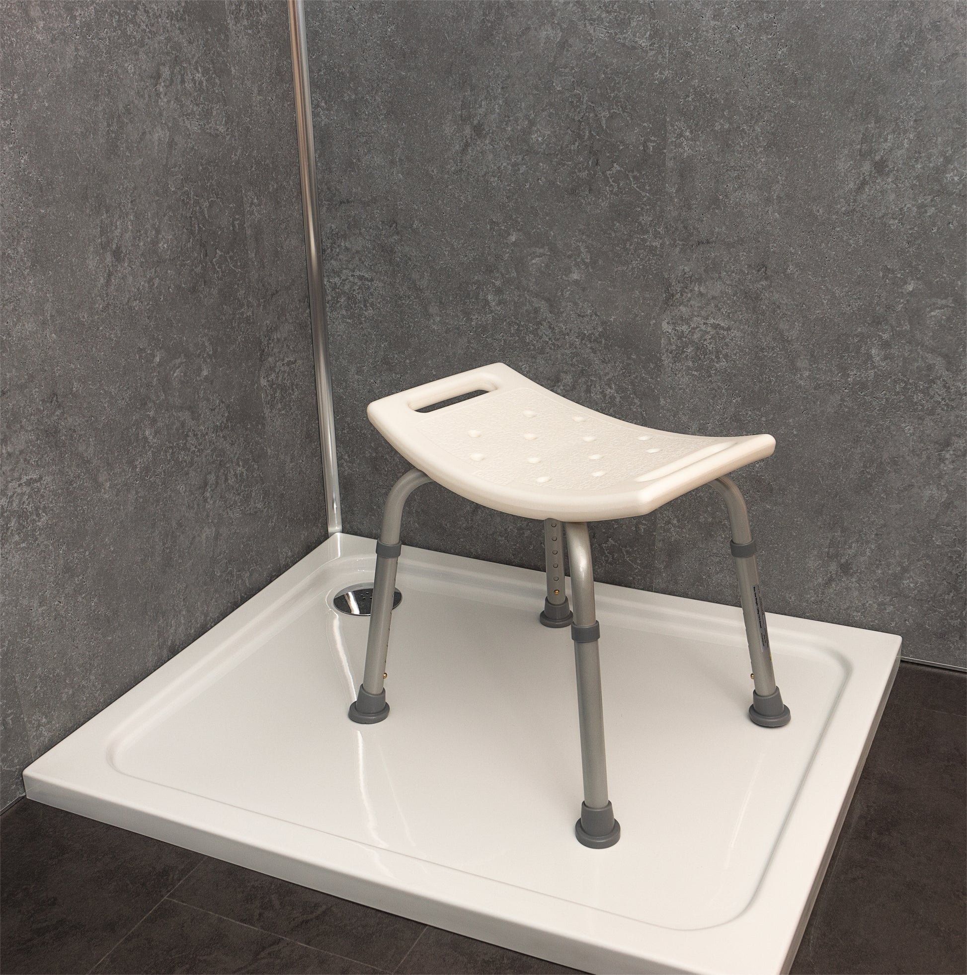 Curved Shower Stool - MobilityCo